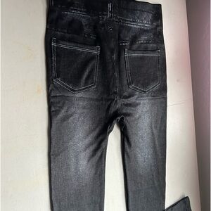 New Stretchy material. No brand on them